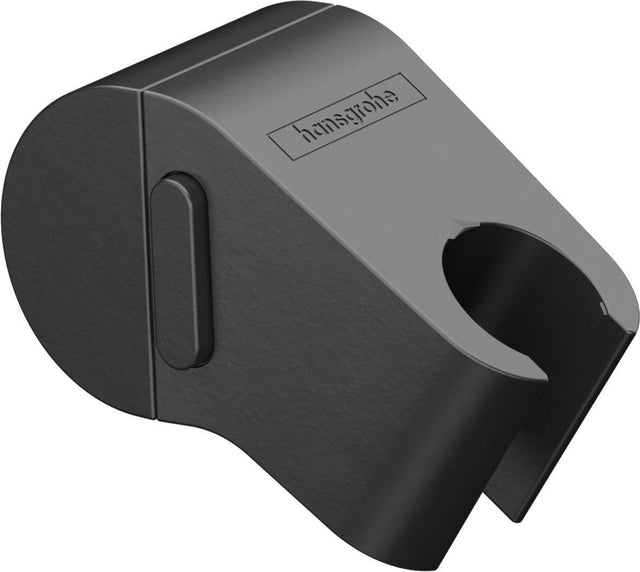 Hansgrohe HG Push-Brausehalter WallStoris mattschwarz – höhenverstellbar & drehbar