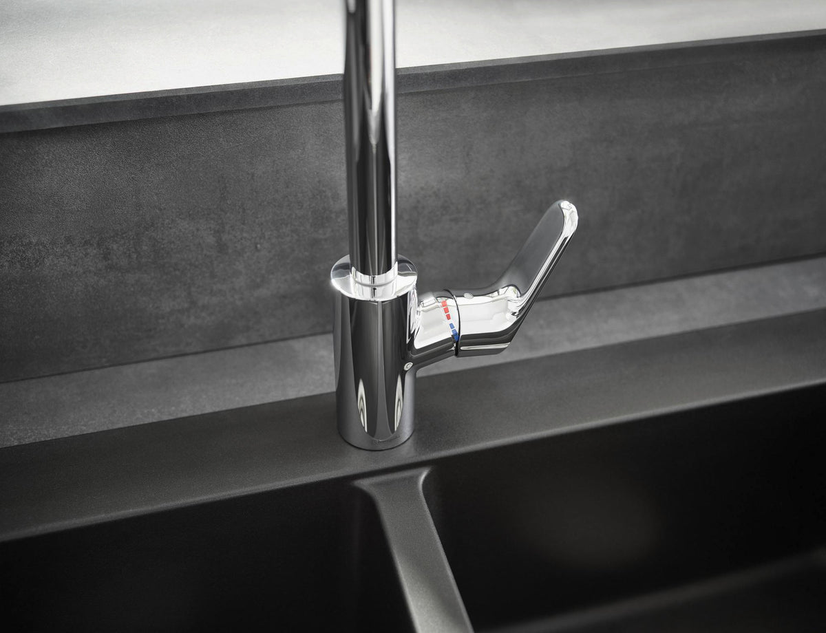 HANSGROHE Focus M41 Einhebel-Küchenmischer 240 mit Ausziehbrause, Chrom