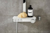 HANSGROHE Showerpipe RAINDANCE SELECT E 300 3jet ST DN 15 chrom – Duschsystem mit Thermostat ShowerTablet Select 300