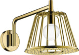 AXOR LampShower Nendo Kopfbrause 275 mm Chrom mit LED-Beleuchtung und Brausearm