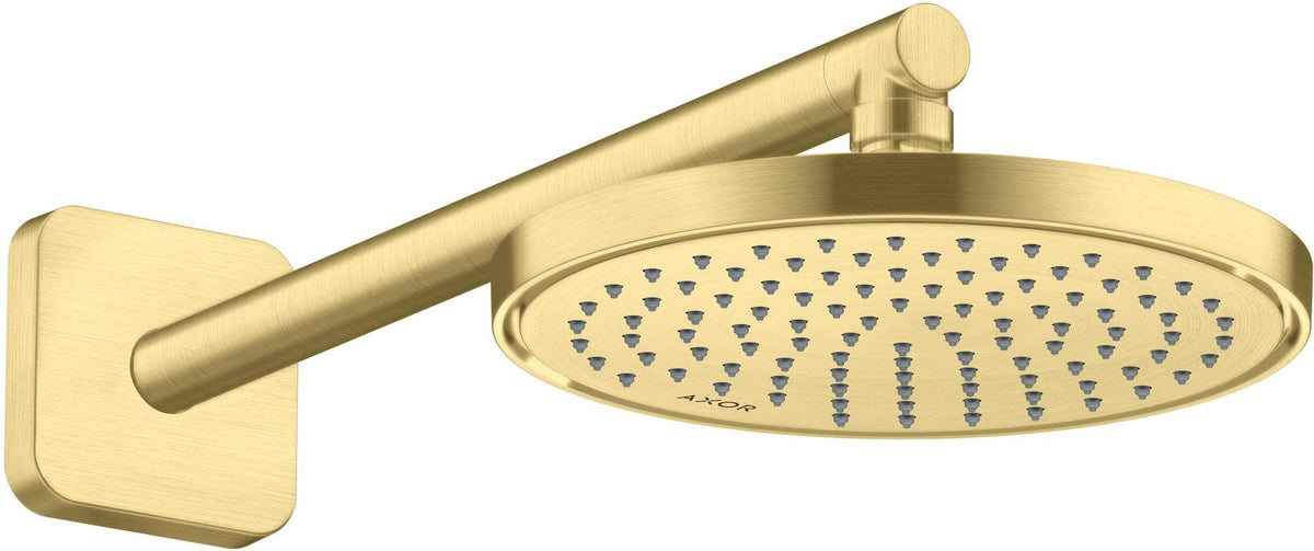 AXOR Kopfbrause 220 1jet chrom – Rain-Strahl, 220 mm, Wand- oder Deckenmontage