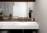 HANSGROHE VERNIS Blend 3-Loch-Waschtischarmatur mit Zugstangen-Ablaufgarnitur – Chrom