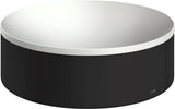 AXOR Suite Aufsatzwaschtisch rund 300 mm SolidSurface mit chrom Designrahmen