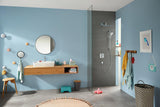 HANSGROHE Talis E Einhebel-Waschtischmischer 110 mit Ablaufgarnitur, chrom – ComfortZone, 5 l/min