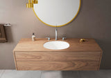 HANSGROHE VERNIS Blend 3-Loch-Waschtischarmatur mit Zugstangen-Ablaufgarnitur – Chrom