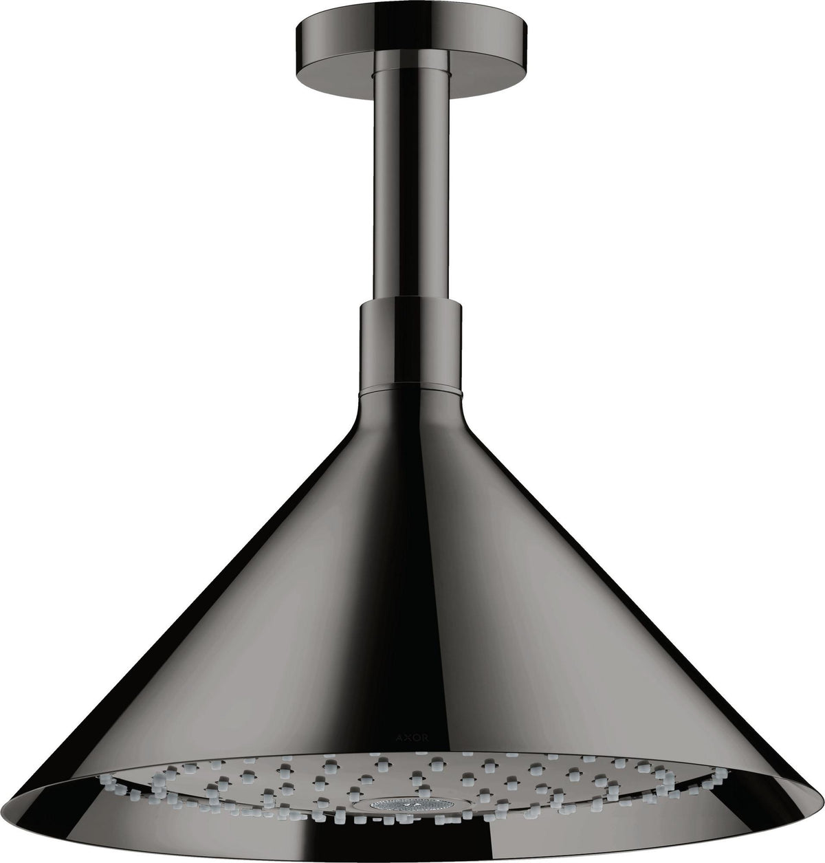 AXOR Kopfbrause 240 2jet von Hansgrohe – Chrom, Deckenmontage, Rain & RainAir