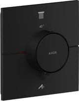 AXOR ShowerSelect ID Unterputz-Thermostat eckig, 2 Verbraucher, Chrom – präzise Steuerung