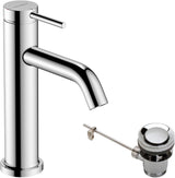 Hansgrohe Tecturis S Einhebel-Waschtischmischer ComfortZone 110 CoolStart Chrom mit Zugstange