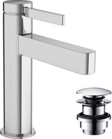 HANSGROHE Finoris Einhebel-Waschtischmischer 110 mit Zugstangen-Ablaufgarnitur, chrom
