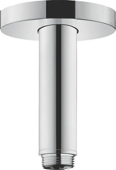 Hansgrohe Deckenanschluss CROMA SELECT S DN 15, 100 mm, chrom – mit Rosette