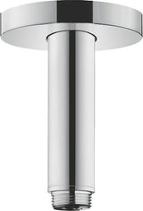 Hansgrohe Deckenanschluss CROMA SELECT S DN 15, 100 mm, chrom – mit Rosette