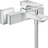 HANSGROHE Metropol Einhebel-Wannenmischer DN15, Wandmontage, Chrom – mit Temperaturbegrenzung