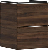 Hansgrohe Xelu Q Waschtischunterschrank 480 mm weiß hochglanz mit 2 Schubkästen und SoftClose