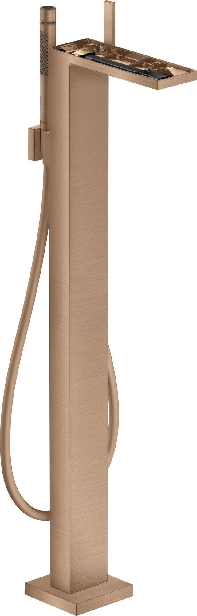 AXOR MYEDITION Einhebel-Wannenmischer bodenstehend ohne Platte polished gold optic von Hansgrohe