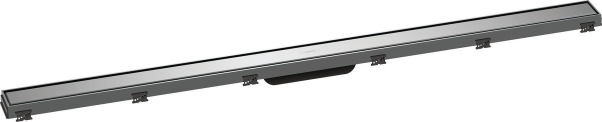 HANSGROHE RainDrain Match Duschrinne 600 mm mit höhenverstellbarem Rahmen, chrom