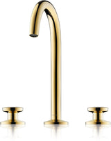 AXOR ONE Select 170 3-Loch-Waschtischarmatur mit Push-Open Ablaufgarnitur, Chrom