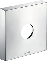 Hansgrohe AXOR Verlängerungsrosette eckig 1-Loch Chrom – 170 mm, für geringe Einbautiefe