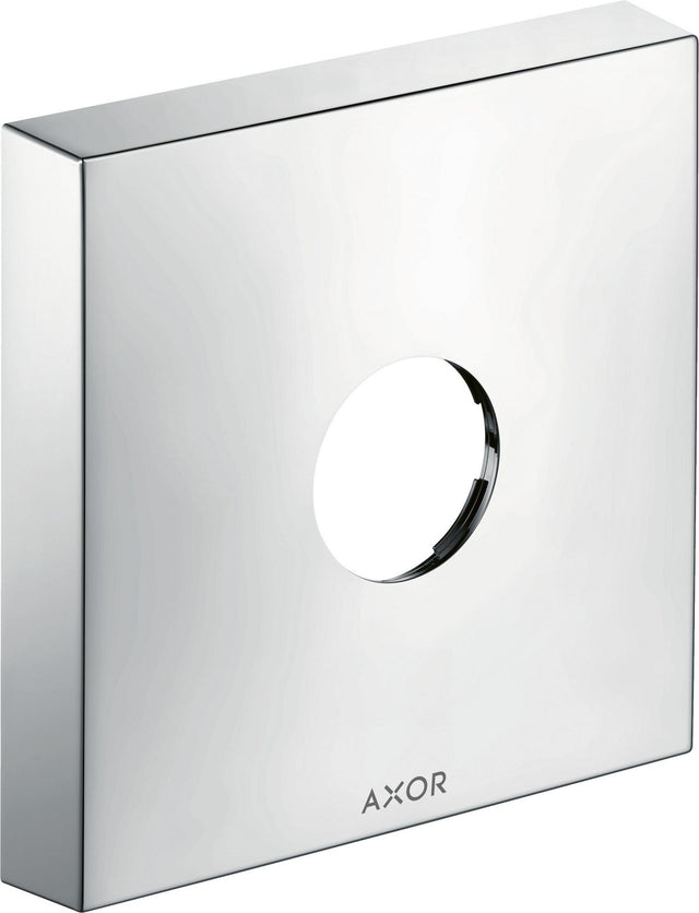 Hansgrohe AXOR Verlängerungsrosette eckig 1-Loch Chrom – 170 mm, für geringe Einbautiefe