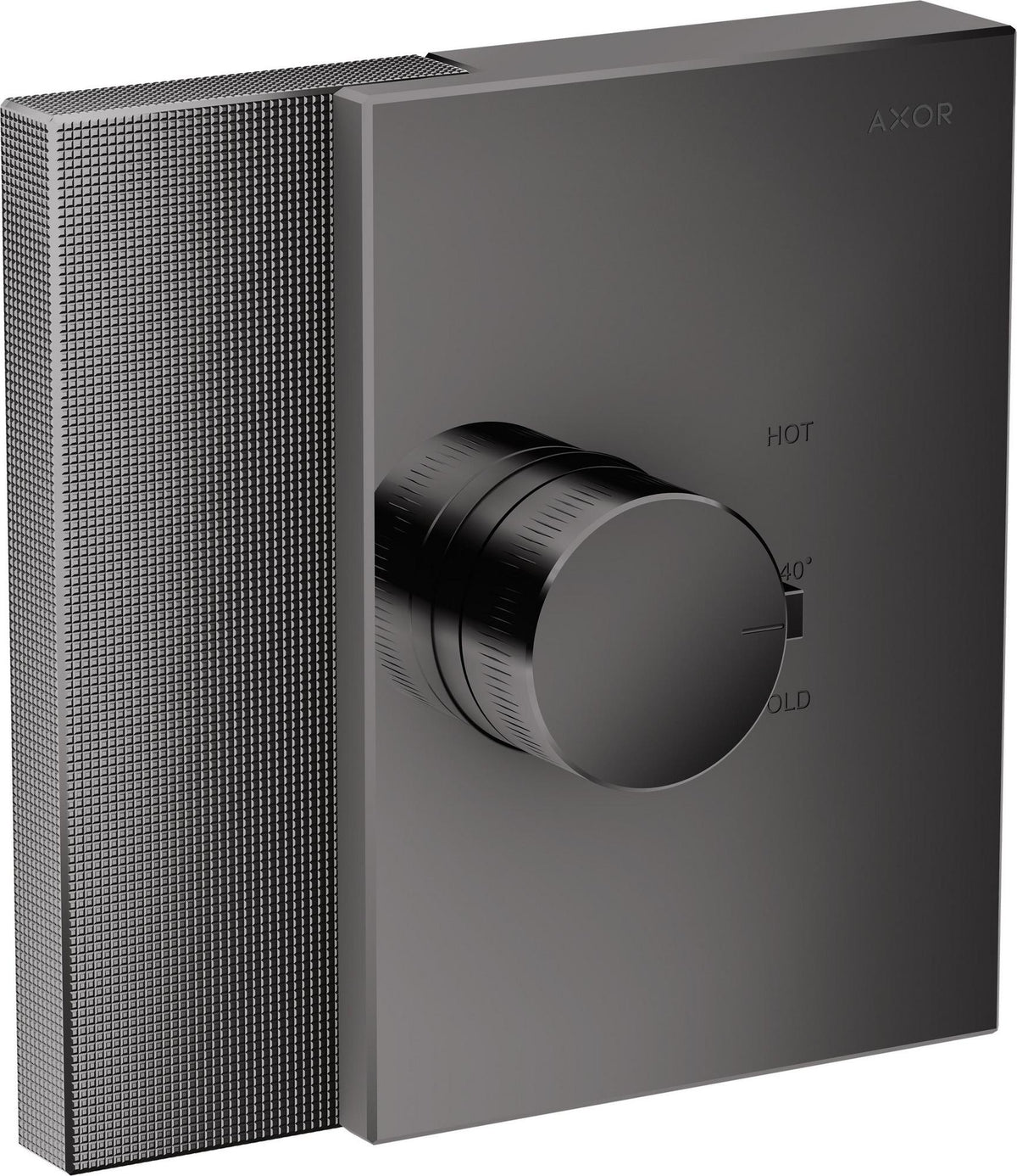 AXOR Edge High Flow Thermostat Unterputz Fertigset Diamantschliff Chrom – 59 l/min