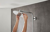 HANSGROHE Showerpipe Crometta S 240 mit Thermostat Ecostat 1001 CL – Chrom