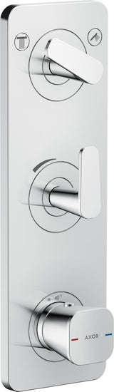 AXOR Citterio C Fertigmontageset Thermostatmodul Unterputz für 2 Verbraucher Chrom
