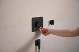 HANSGROHE Ecostat Comfort Q Thermostat UP Fertigset für 2 Verbraucher – Temperatur- und Volumensteuerung