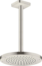 AXOR Kopfbrause 245 1jet EcoSmart Chrom – 245 mm Rain Strahl für Wand- und Deckenmontage