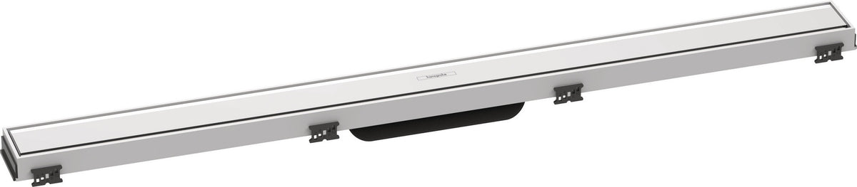 HANSGROHE RainDrain Match Duschrinne 600 mm mit höhenverstellbarem Rahmen, chrom