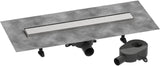 HANSGROHE RainDrain Go Duschrinne 600 mm Komplettset rückseitig befliesbar
