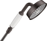 AXOR MONTREUX Handbrause 1jet DN 15 Chrom – 100 mm RainAir Strahl, QuickClean Antikalk