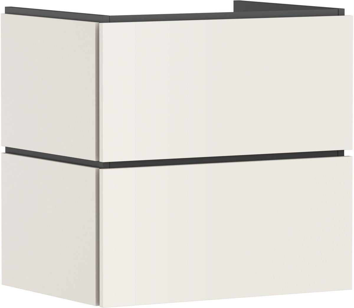 HANSGROHE Xilesa E Waschtischunterschrank 630 mm mit 2 Schubkästen und PushOpen