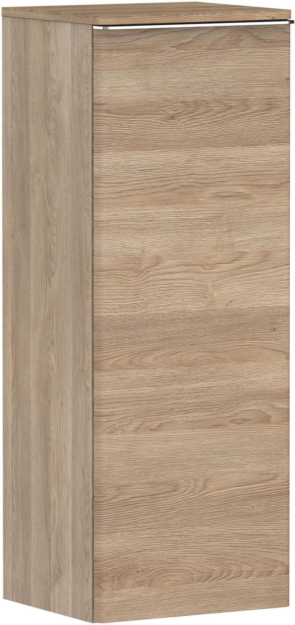 HANSGROHE Xelu Q Halbhochschrank 1065 mm weiß hochglanz – 1 Tür, SoftClose, links