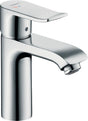 HANSGROHE Metris 110 Einhebel-Waschtischmischer Chrom DN 15 mit CoolStart und Zugstangen-Ablaufgarnitur