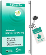 HANSGROHE Activera S 95 1jet EcoSmart Brauseset mit 900 mm Brausestange in Chrom