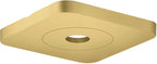 120x120mm, softsquare brushed brass