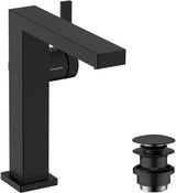 HANSGROHE Tecturis E Einhebel-Waschtischmischer mit CoolStart und Push-Open Ablaufgarnitur in Chrom