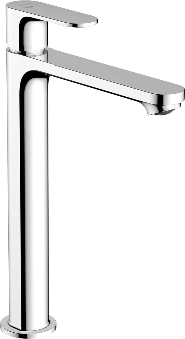 HANSGROHE Rebris S 240 Einhebel-Waschtischmischer CoolStart mit Zugstangen-Ablaufgarnitur chrom