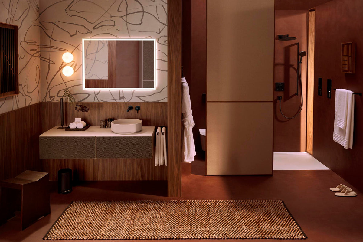 HANSGROHE EluPura S Wand-WC Set weiß mit HygienEffect, spülrandlos & SoftClose