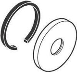 AXOR Montreux Rosette für Wannenarmatur/Brause AP – Ø 65 mm, Chrom