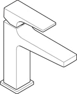 HANSGROHE Metropol Einhebel-Waschtischmischer 110 mit Push-Open Ablaufgarnitur, chrom