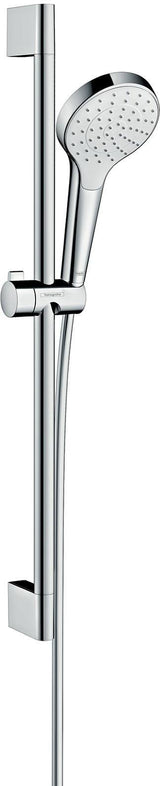 HANSGROHE Croma Select S Brauseset 1jet mit Unica´Croma Brausestange 650 mm weiß/chrom