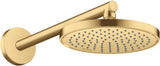 AXOR Kopfbrause 220 1jet EcoSmart Chrom – 220 mm Rain-Duschkopf für Wand- und Deckenmontage