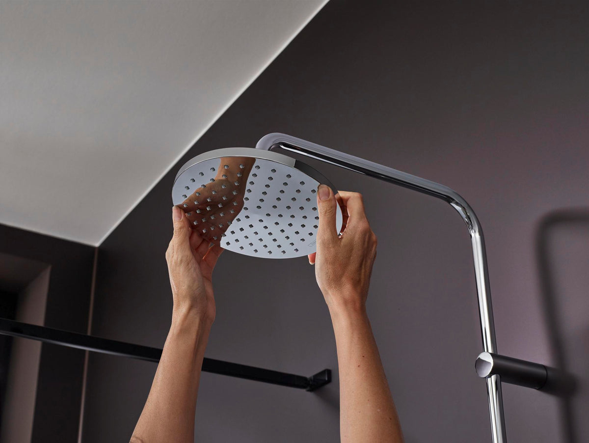 HANSGROHE Showerpipe VERNIS Blend 200 1jet mit Brausethermostat EcoSmart – Chrom