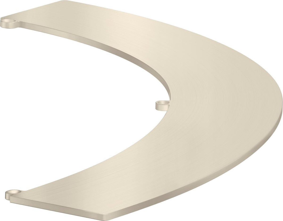 AXOR Suite Ablage polished nickel – Metall-Ablage mit verdeckter Befestigung, 20 kg Belastbarkeit