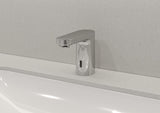 HANSGROHE VERNIS Blend Elektronik-Waschtischmischer mit Infrarot-Sensor, Kaltwasser, Batteriebetrieb 6 V, Chrom