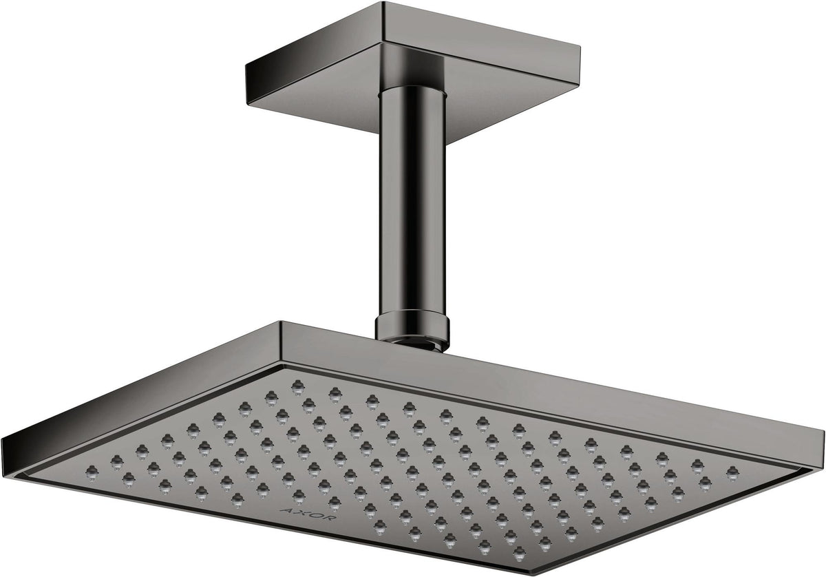 AXOR Kopfbrause 245 x 185 mm 1 Jet EcoSmart Chrom – Rain-Duschkopf für Wand- und Deckenmontage