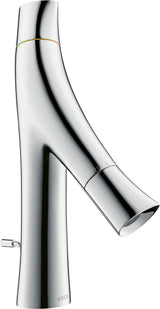 AXOR STARCK ORGANIC 2-Griff Waschtischmischer 80 DN 15 mit Zugstangen-Ablaufgarnitur chrom