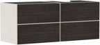 eiche dunkel / sandbeige matt / keine Angabe