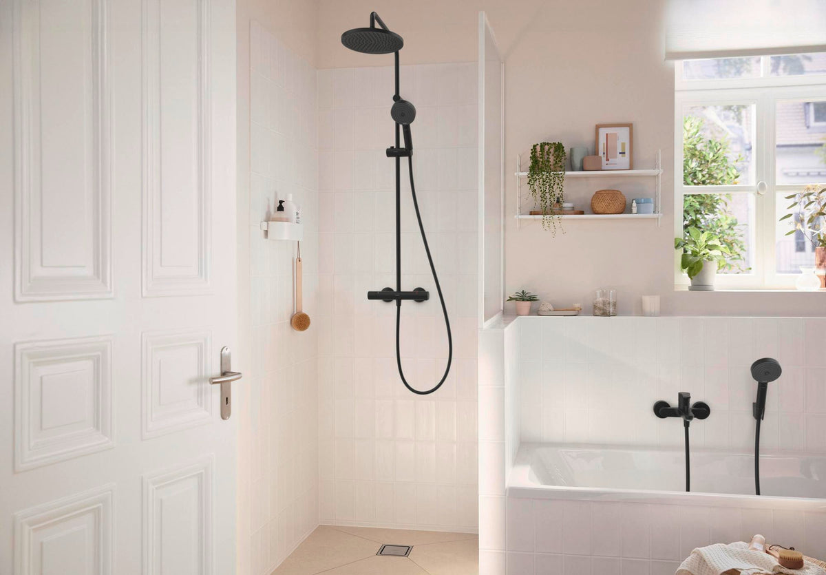 Hansgrohe PORTERS Brausehalter für Schlauch mit konischer Mutter, chrom
