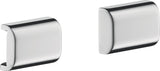 AXOR Universal Softsquare Abdeckung für Reling in Chrom – Hansgrohe Zubehör